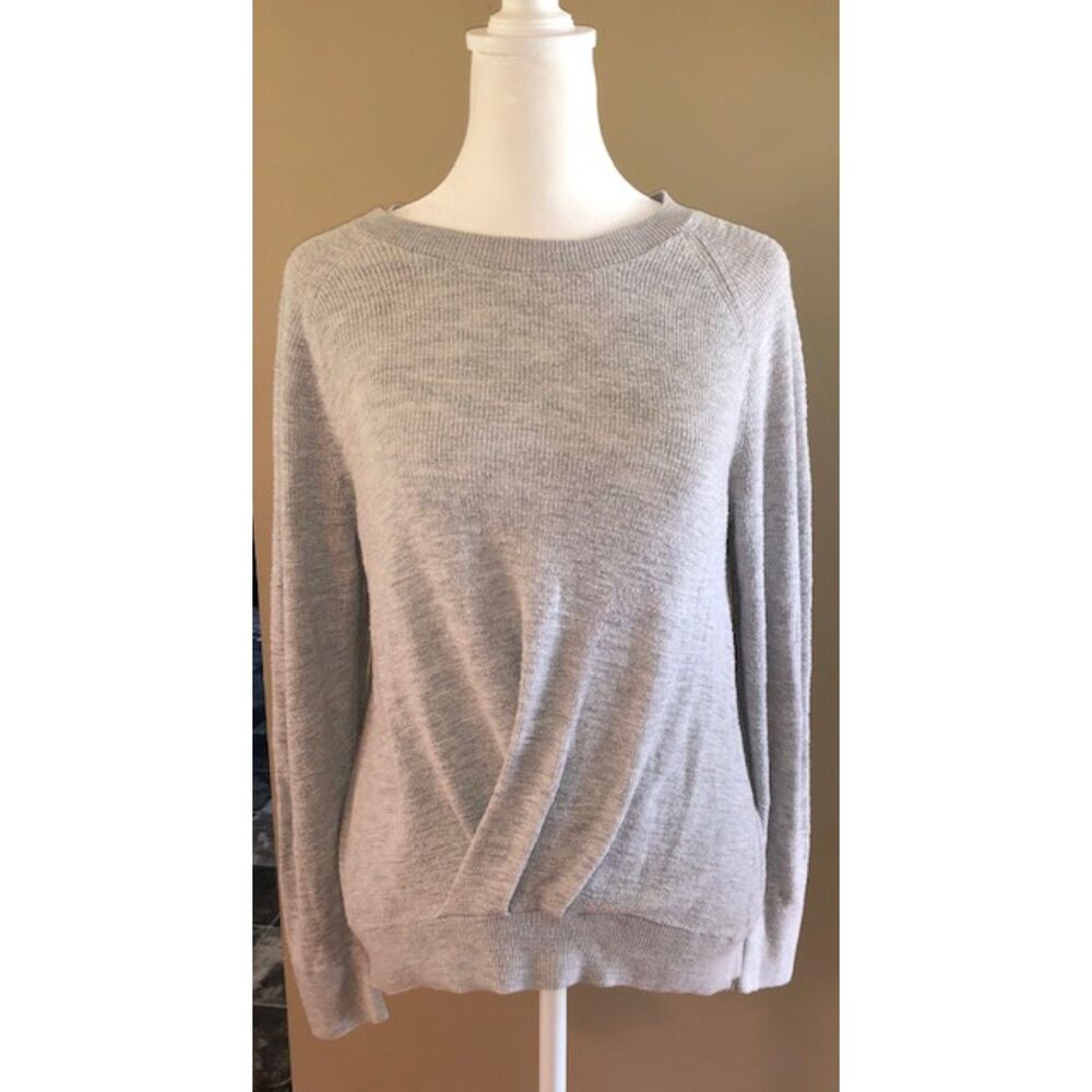 Front Knot Long Sleeved Librarian Chic Coquette Sweater